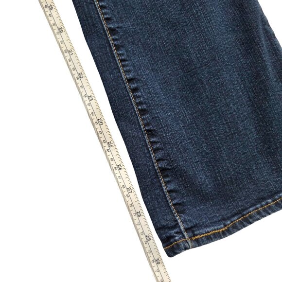 Denizen From Levis Womens Modern Boot Cut Jeans Denim Mid Rise Blue 27X32 - Picture 9 of 11